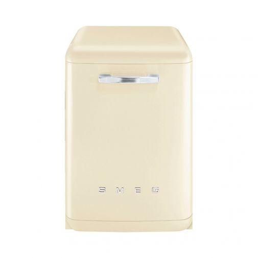 Smeg LVFABCR vaatwasser crème jaren '50 design