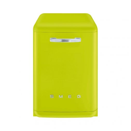 Smeg LVFABLI vaatwasser limoengroen jaren '50 design