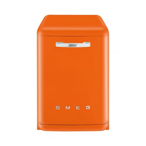 Smeg LVFABOR vaatwasser oranje jaren '50 design