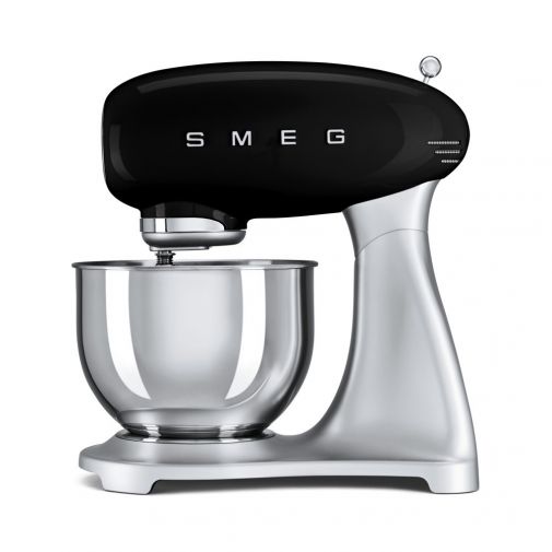 Smeg SMF01BLEU 50's style keukenmachine, Zwart