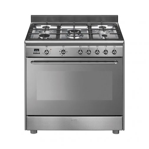 Smeg SNLK90MFX9 gasfornuis