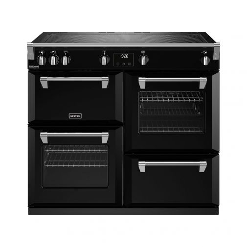 Stoves Richmond DX D1000 Ei ZLS Zwart (zoneless) + GRATIS pan 