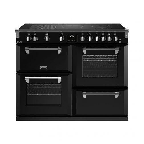 Stoves Richmond DX D1100 Ei RTY Zwart + GRATIS pan 