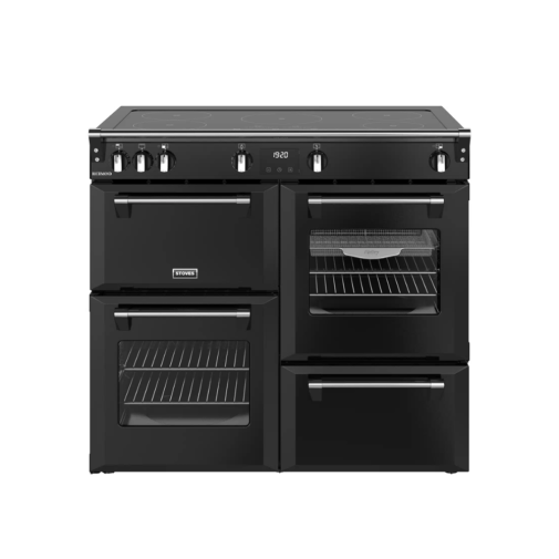 Stoves Richmond 100 Ei, Zwart