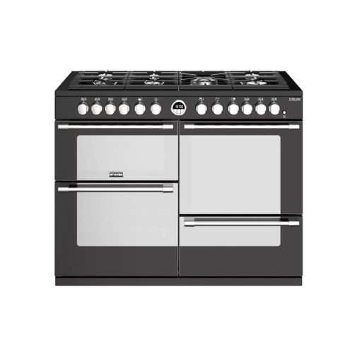 Stoves ST444951 Sterling S1100 DF Deluxe Zwart Gasfornuis
