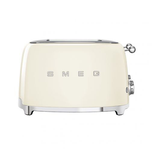 Smeg TSF03CREU broodrooster 4x4, crème