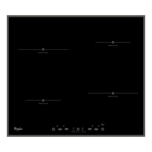 Whirlpool ACM750BA inbouw inductiekookplaat met Timer en Tiptoets Slider