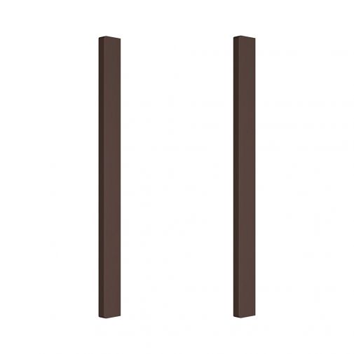 Neff Z5802GLBY0 Flex Design zijlijsten Brushed Bronze voor glass downdraft