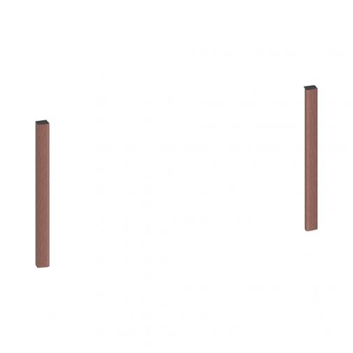 Neff Z9029BY0 Flex Design zijlijsten Brushed Bronze voor warmhoudlade 29 cm