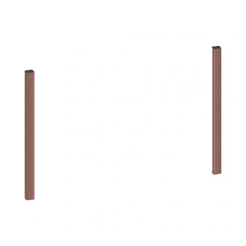 Neff Z9038BY0 Flex Design zijlijsten Brushed Bronze voor magnetron 38 cm