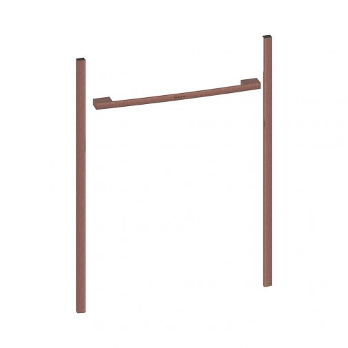 Neff Z9075BY0 Flex Design zijlijsten en greep Brushed Bronze voor warmhoudlade 14 cm + bakoven 60 cm 