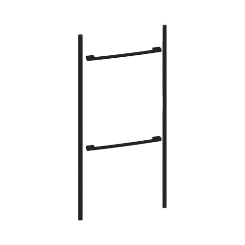 Neff Z912ADY0 RESTANT Flex Design zijlijsten en grepen Deep Black voor warmhoudlade 14 cm + bakoven 60 cm + Compacte bakoven 45 cm