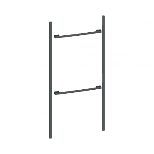 Neff Z912BAY0 Flex Design zijlijsten en grepen Anthracite Grey voor bakoven 60 cm + bakoven 60 cm