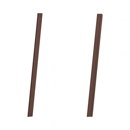 Neff Z91BIE7BY0 Flex Design zijlijsten Brushed Bronze voor N70 diagonale wandschouwkap (totale lengte strip 50,5 cm)