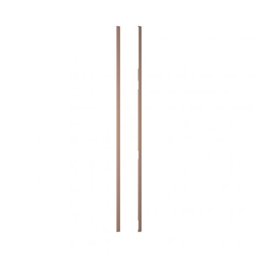 Neff Z9302GLBY0 Flex Design zijlijsten Brushed Bronze voor Seamless Combination glass downdraft + inductiekookplaat