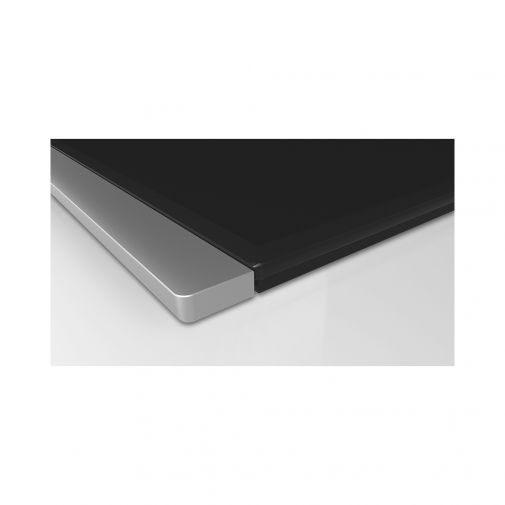 Neff Z9302GLMY0 Flex Design zijlijsten Metallic Silver voor Seamless Combination glass downdraft + inductiekookplaat