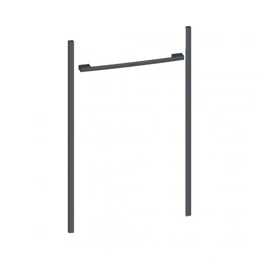 Neff Z990AAY0 Flex Design zijlijsten en greep Anthracite Grey voor warmhoudlade 29 cm + bakoven 60 cm