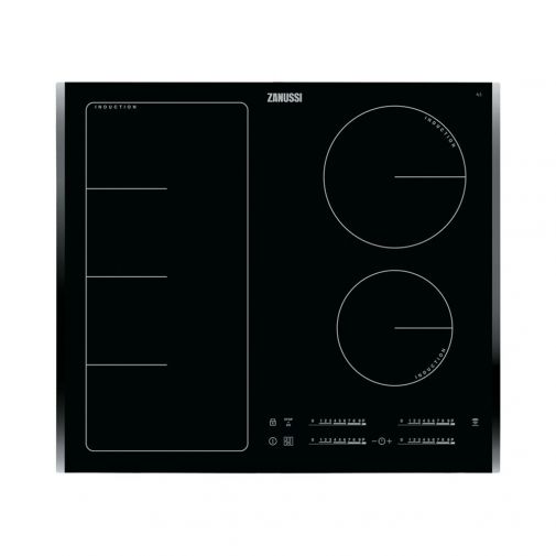 Zanussi ZEF6744BBA inbouw inductiekookplaat ACTIE OP=OP! met FlexiBridge en Timer