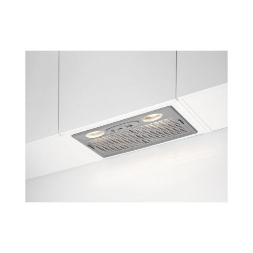 Zanussi ZHG512G inbouw afzuigkap met aluminium vetfilter en led verlichting Inbouw unit