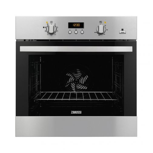 Zanussi ZOB65701XK inbouwoven met PlusSteam en 8 ovenfuncties restant model