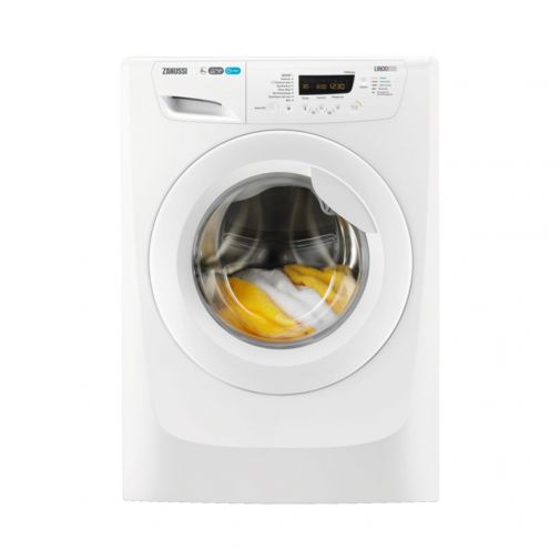 Zanussi ZWF8167NW wasmachine met FinishAt en opfrisprogramma