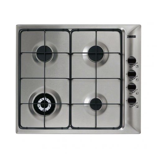 Zanussi ZGG62424XA inbouw gaskookplaat met wokbrander