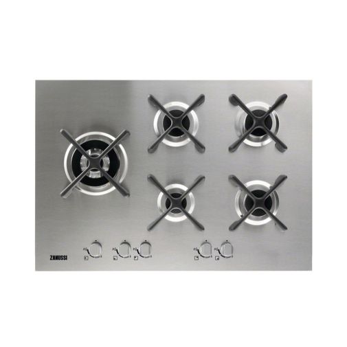 ZANUSSI ZGH78534XA Inbouw gaskookplaat met wokbrander ACTIE op=op!