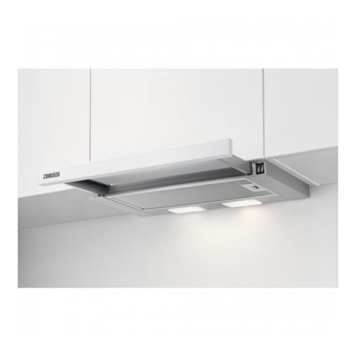 Zanussi ZHP60260WA ACTIE Vlakscherm afzuigkap