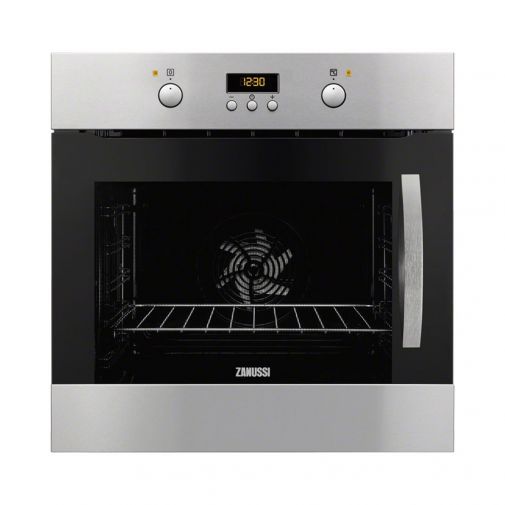 Zanussi ZOB35805XK inbouw heteluchtoven linksdraaiend