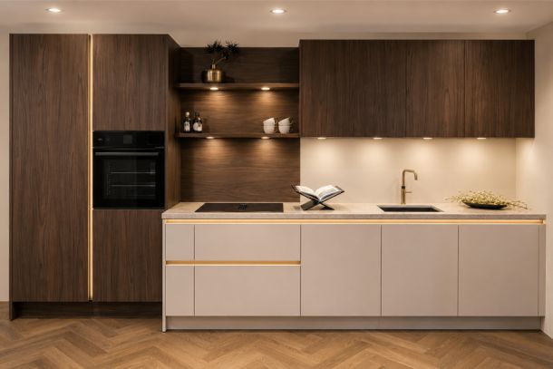 Nolte moderne greeploze keuken