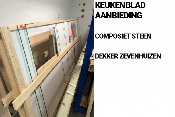 AANBIEDING keukenblad composiet