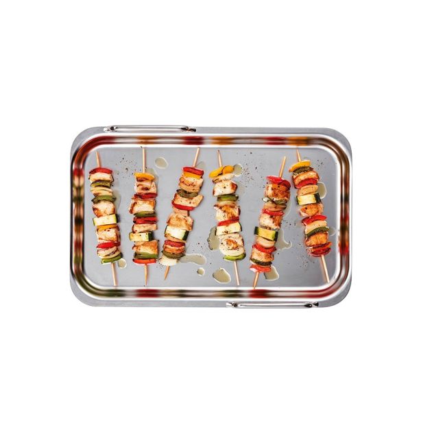 Teppan Yaki In Acciaio Inossidabile 18/10 Per Piani Cottura Flexinduction E Combiinduction - 42x27 Cm | Bosch