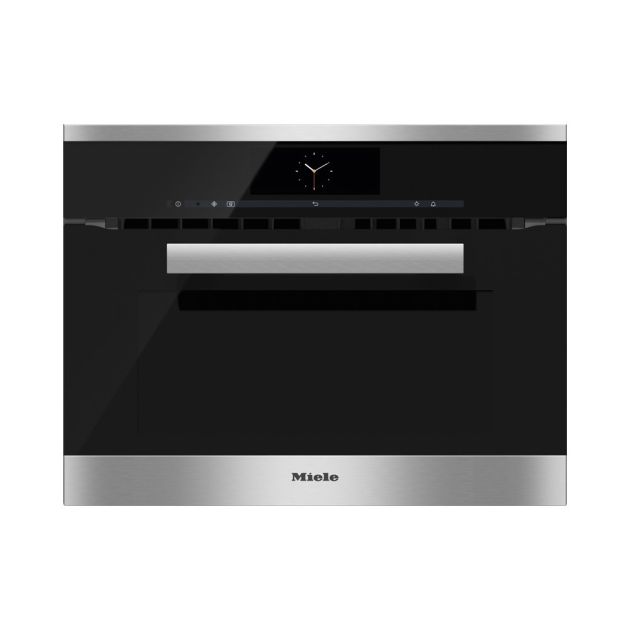 ⭐︎Miele 展示品H6800BM 50HZ Miele H6800BM clean steel inbouw combimagnetron | Budgetplan