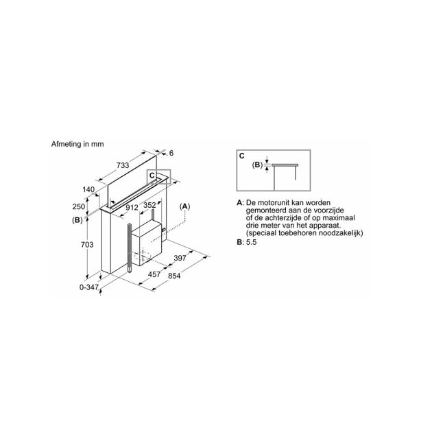 LD98WMM66 Siemens downdraft restant | Budgetplan