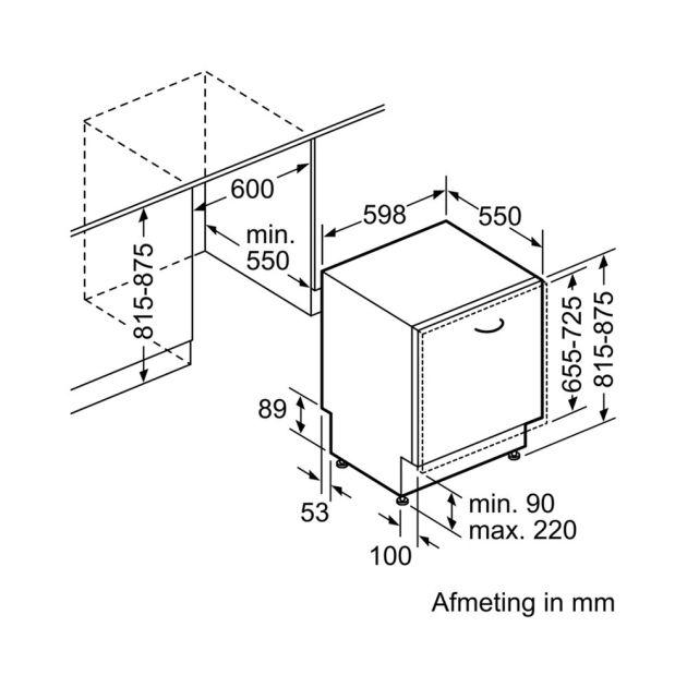 Siemens SN636X08IE vaatwasser op=op! | Budgetplan