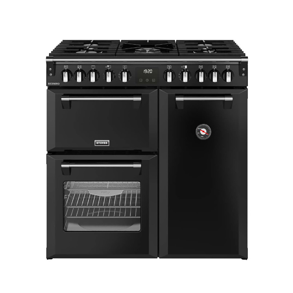Stoves Richmond 90 DF, Zwart afbeelding