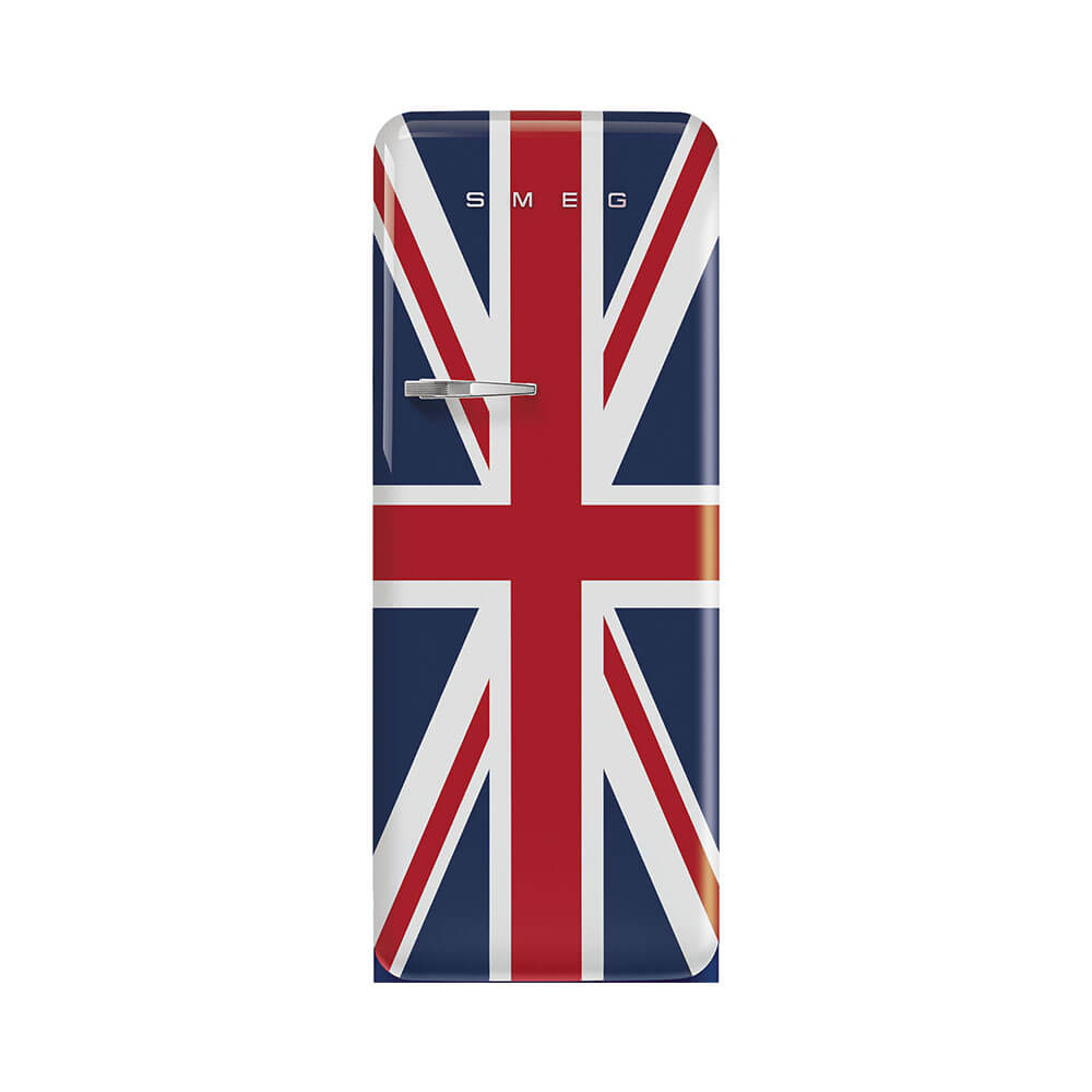 Smeg FAB28RDUJ5 Union Jack Koelkast met vriesvak Blauw