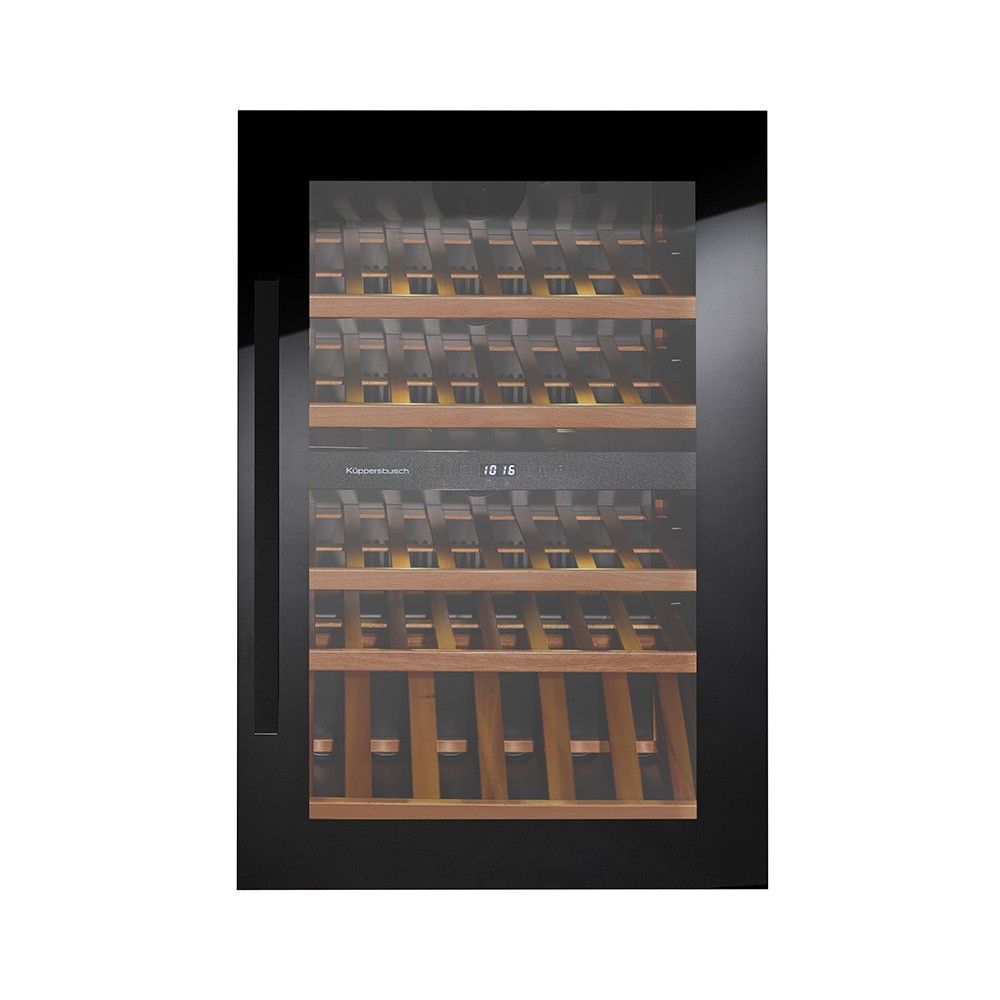 Kuppersbusch FWK2800.0S incl RVS greep DK8801 Zwart