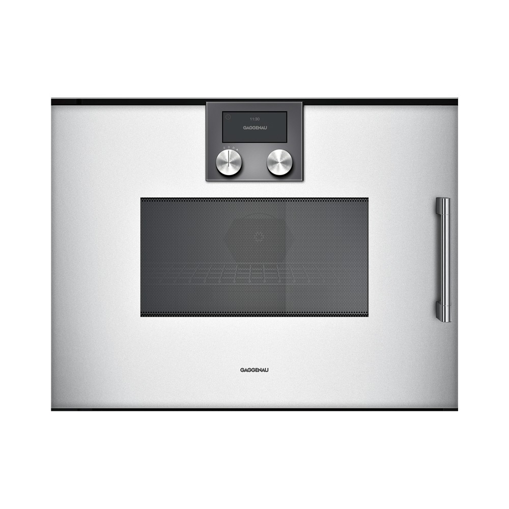 Gaggenau BMP251130 inbouw combimagnetron restant model met linksdraaiende deur