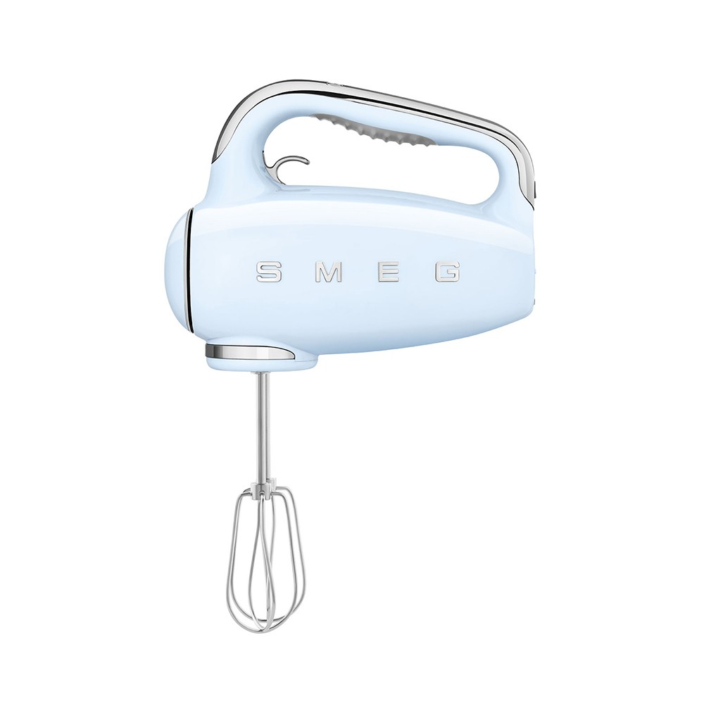 Smeg HMF01PBEU jaren &apos;50 handmixer, pastelblauw afbeelding
