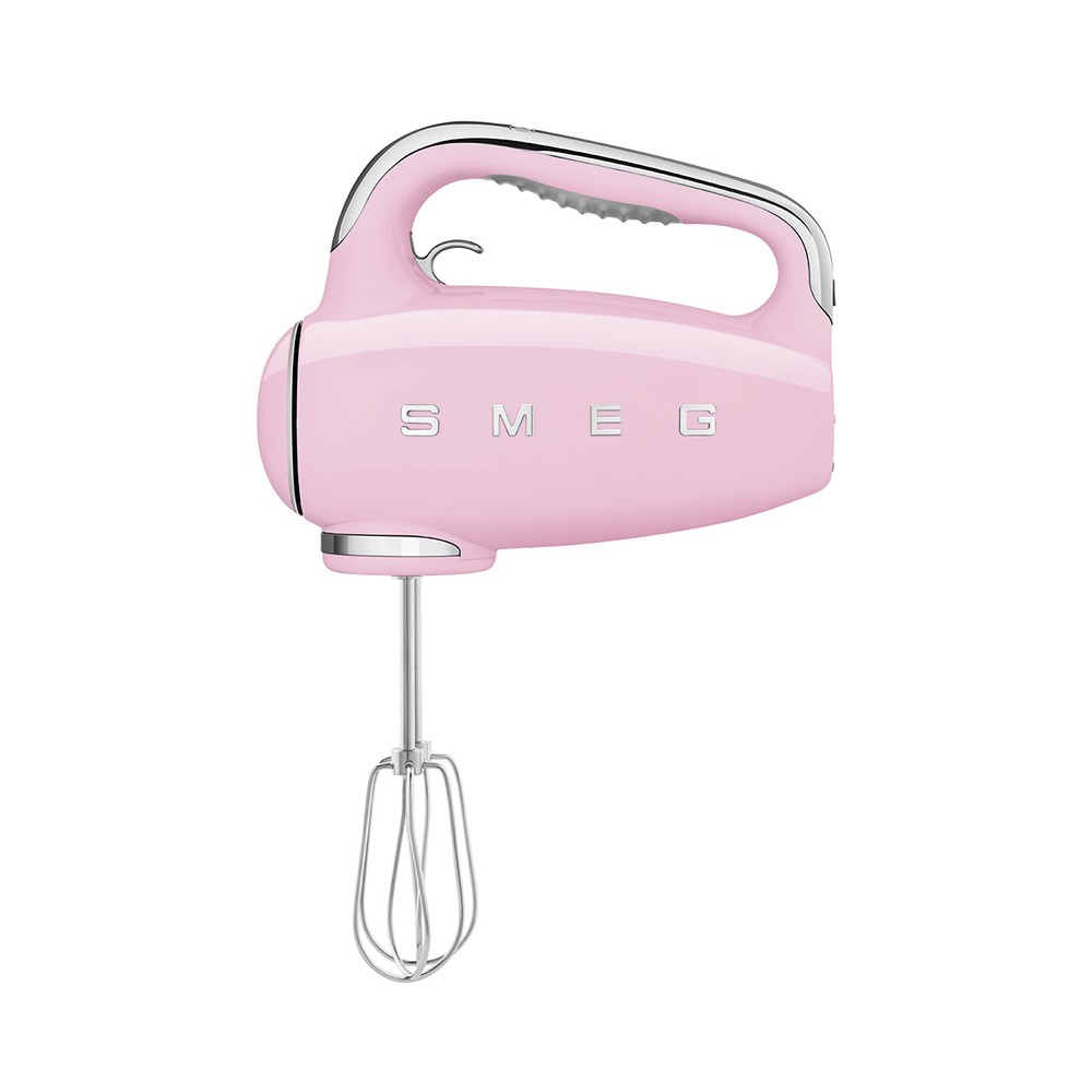 Smeg HMF01PKEU jaren &apos;50 handmixer, roze afbeelding
