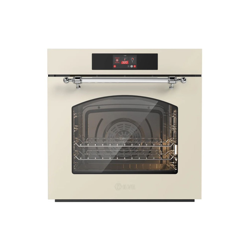 Ilve OV601NT3/AWC greep van chroom Wit