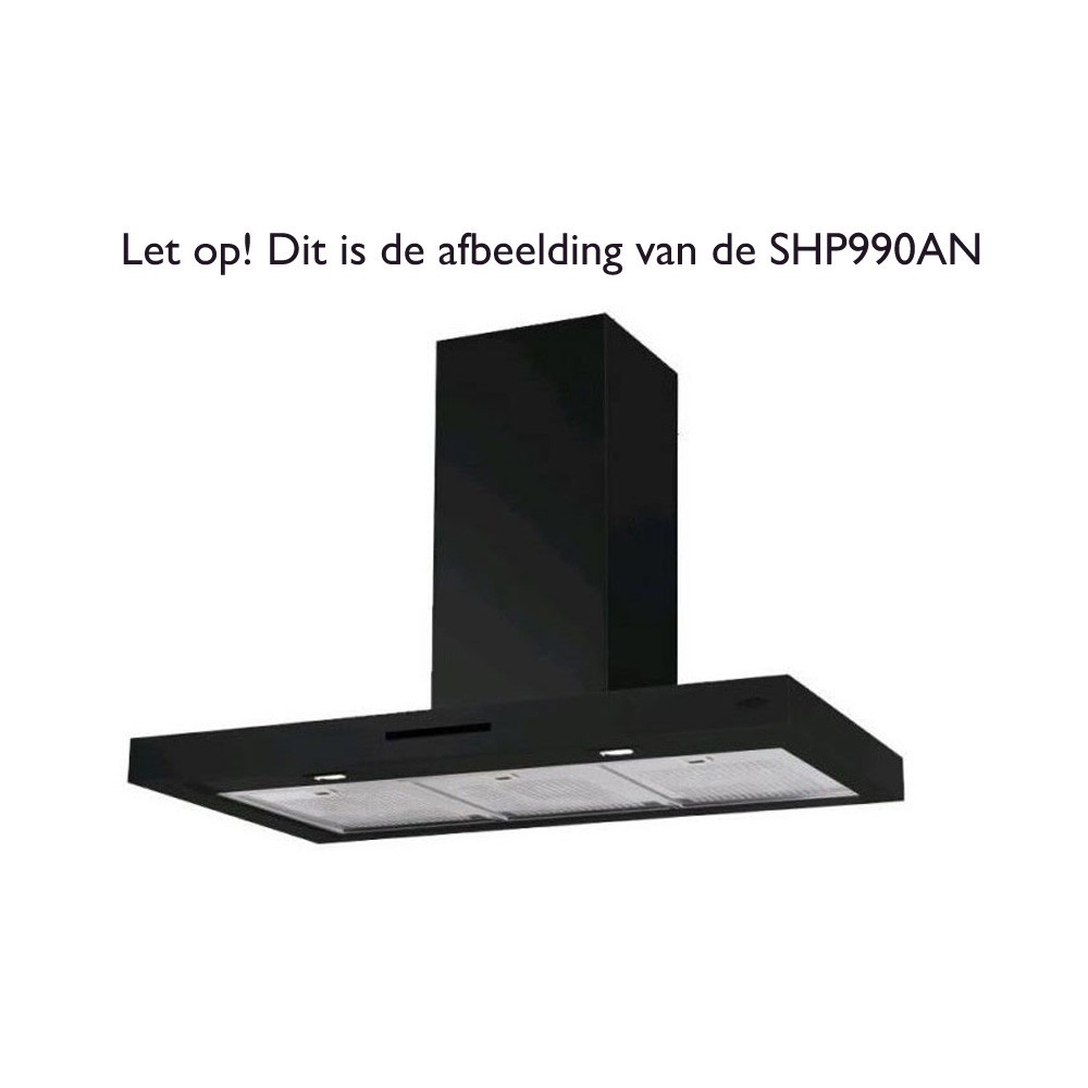 Boretti SHP690AN wandschouw afzuigkap Antraciet
