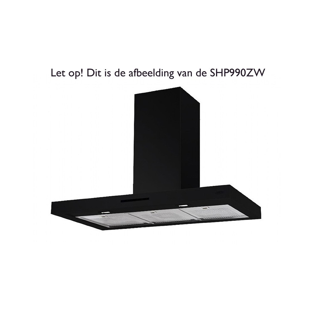 Boretti SHP890ZW 80 cm breed Zwart