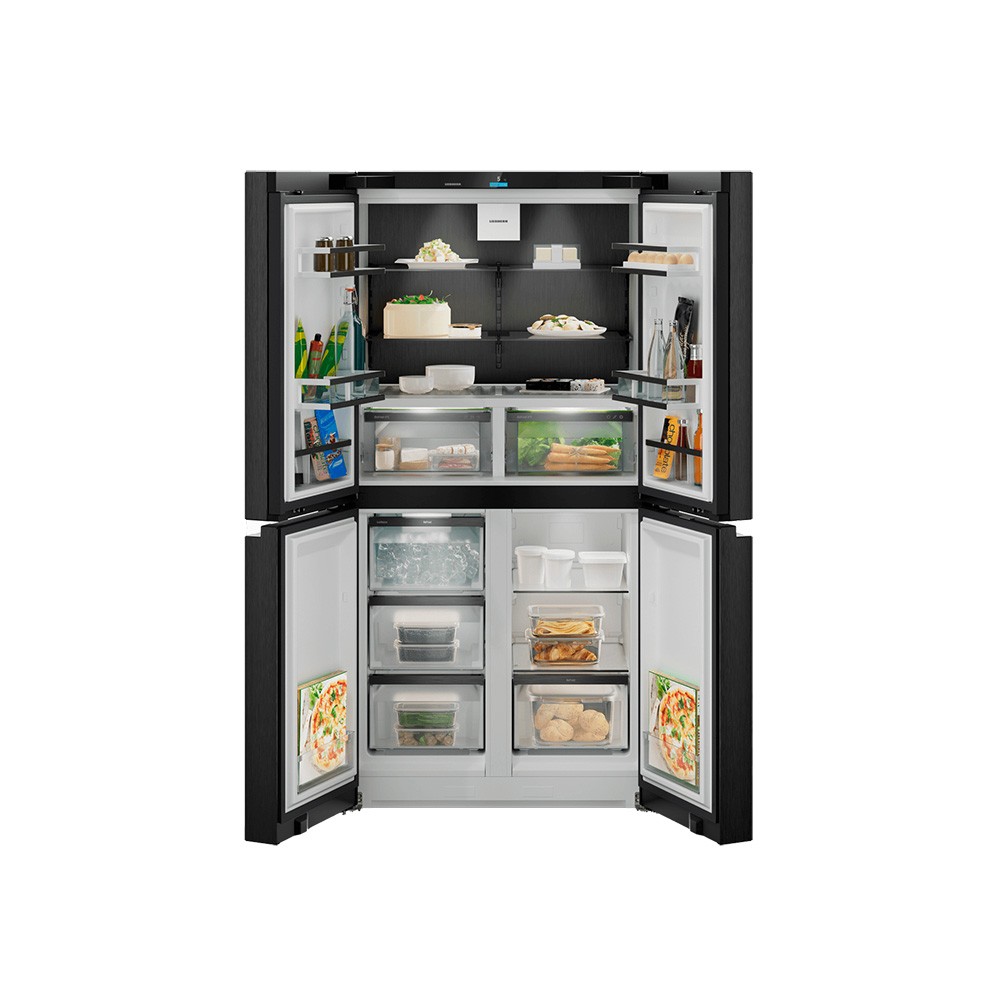 Liebherr MBBSDI9024-20 met vaste wateraansluiting Zwart