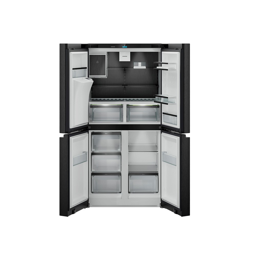 Liebherr MBBSDI9028-20 met vaste wateraansluiting Zwart