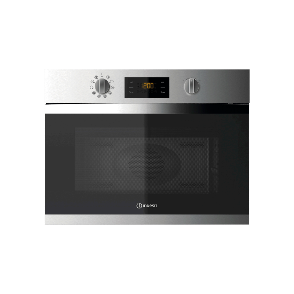 Indesit MWI3400IX met draaiplateau ACTIE