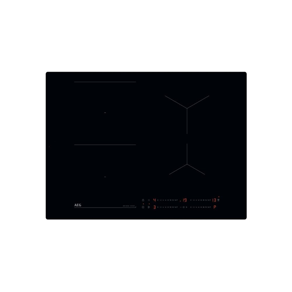 AEG NIO74B00CB met GRATIS pannenset ''A3SS'' Zwart