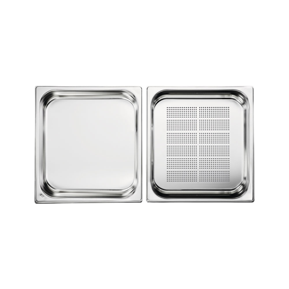 Electrolux E9OOGC23 stoom-schalenset bestaande uit 2 stuks RVS Roestvrijstaal