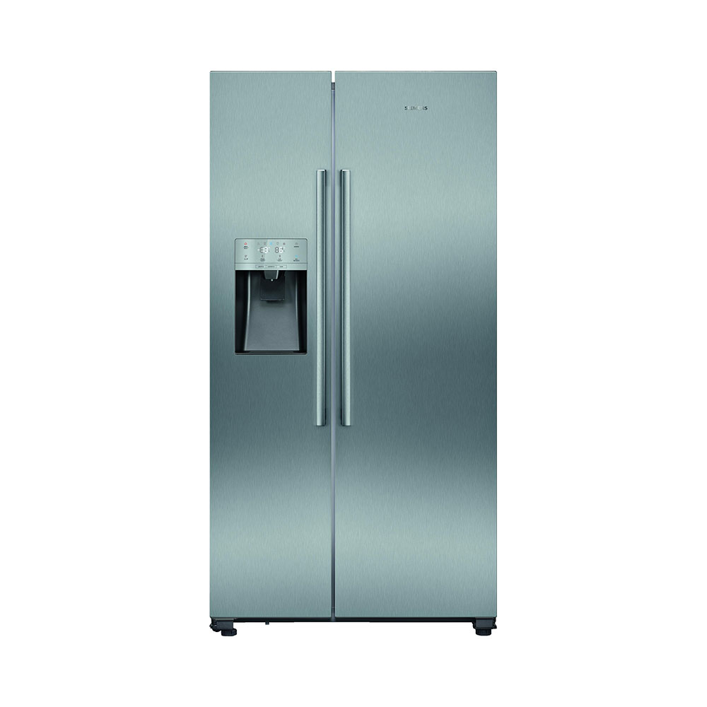 Siemens KA93DVIFP Amerikaanse koelkast Side-by-Side met ijsblokjesmachine RVS Roestvrijstaal